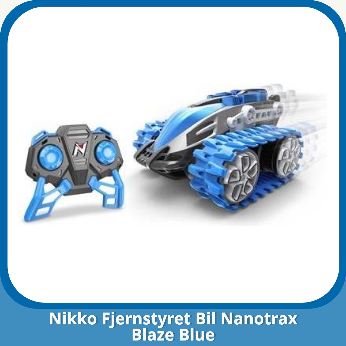 Anmeldelse af Nikko Fjernstyret Bil Nanotrax Blaze Blue