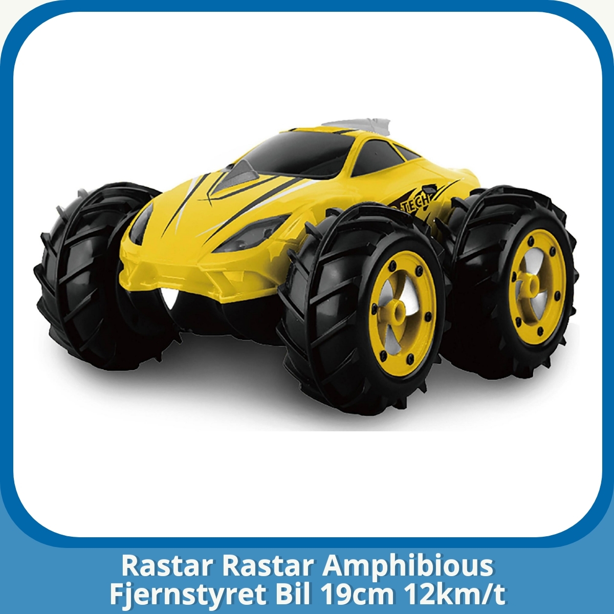 Anmeldelse af Rastar Rastar Amphibious Fjernstyret Bil 19cm 12km/t