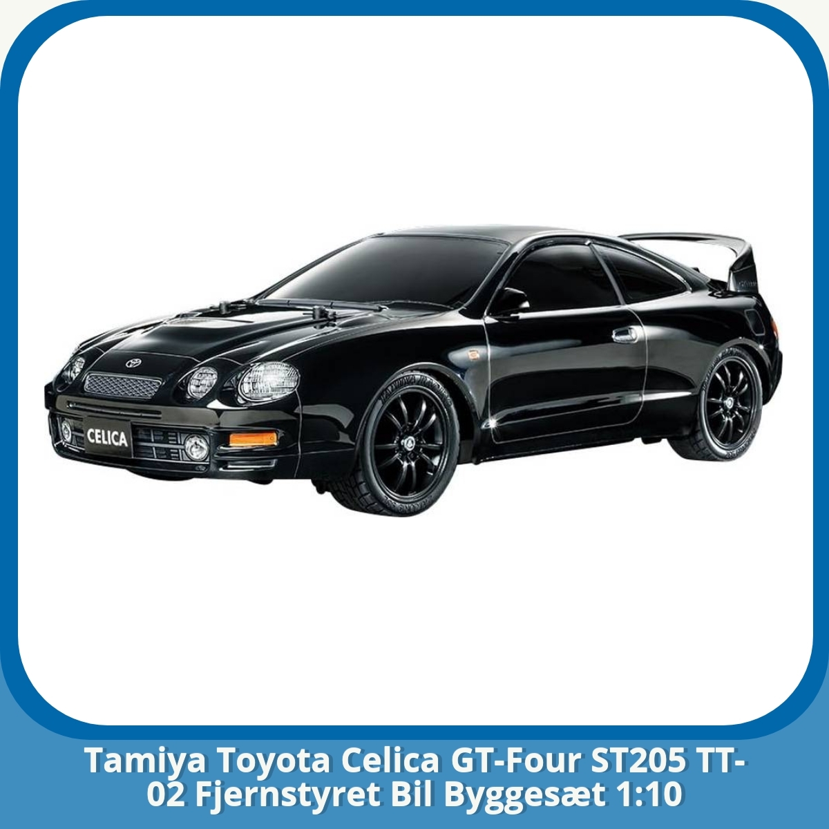 Anmeldelse af Tamiya Toyota Celica GT-Four ST205 TT-02 Fjernstyret Bil Byggesæt 1:10