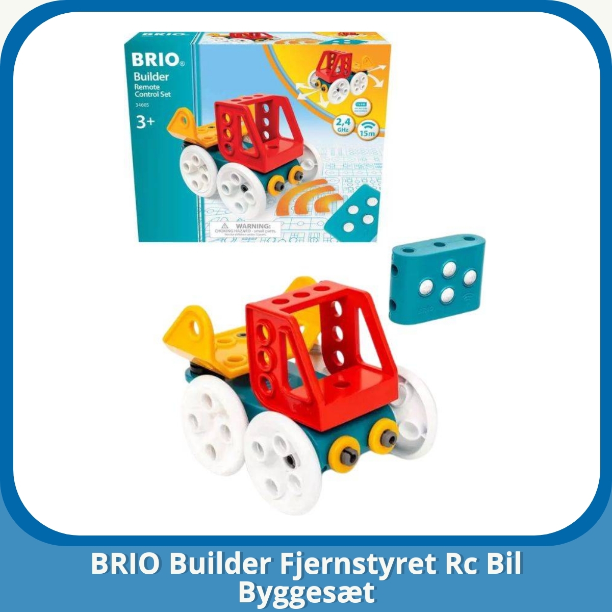 Anmeldelse af BRIO Builder Fjernstyret Rc Bil Byggesæt
