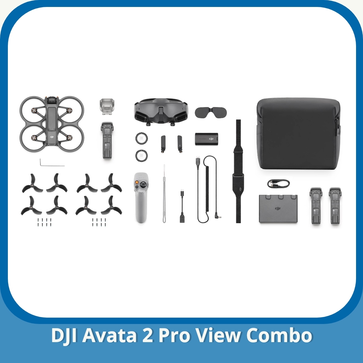 Anmeldelse af DJI Avata 2 Pro View Combo