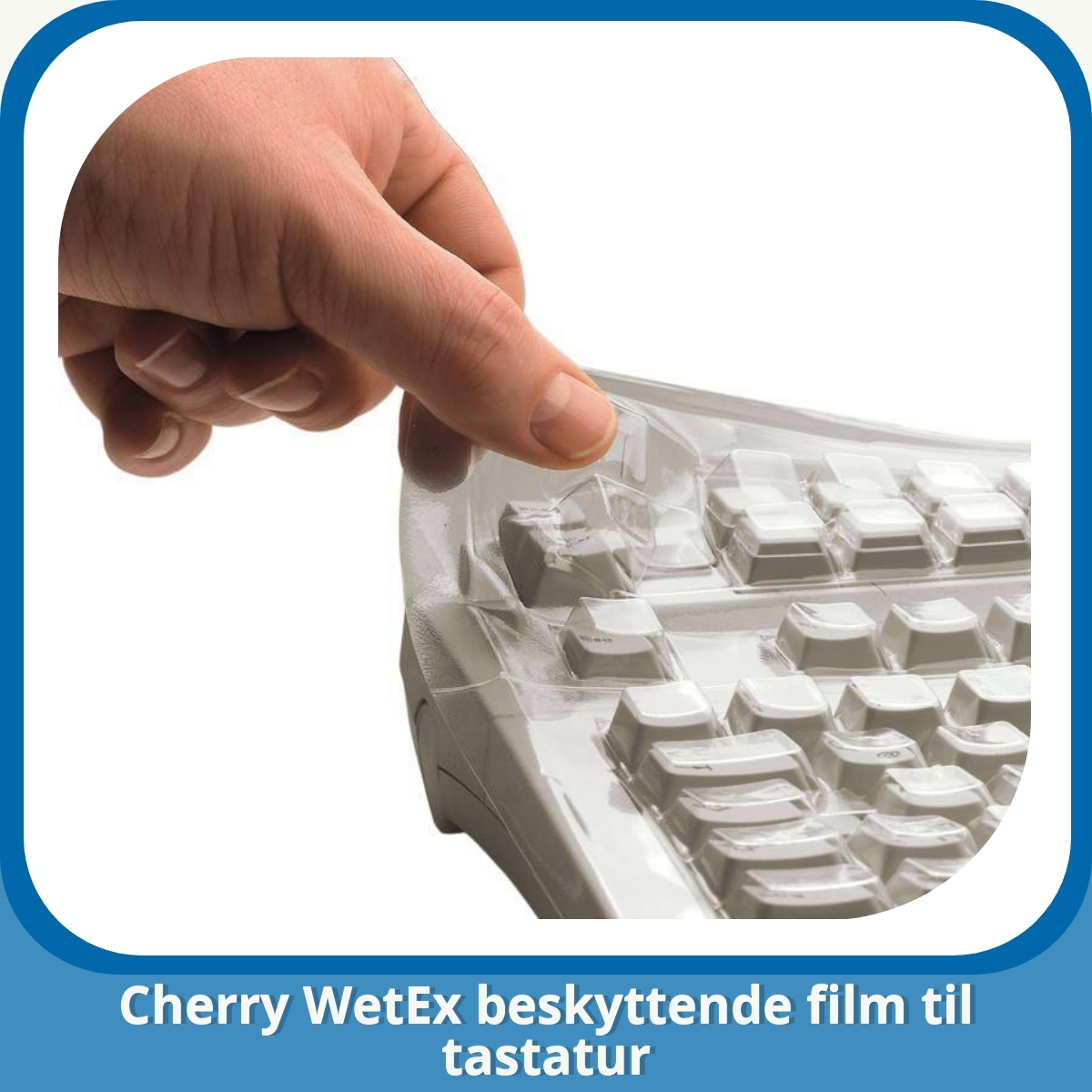 Anmeldelse af Cherry WetEx beskyttende film til tastatur