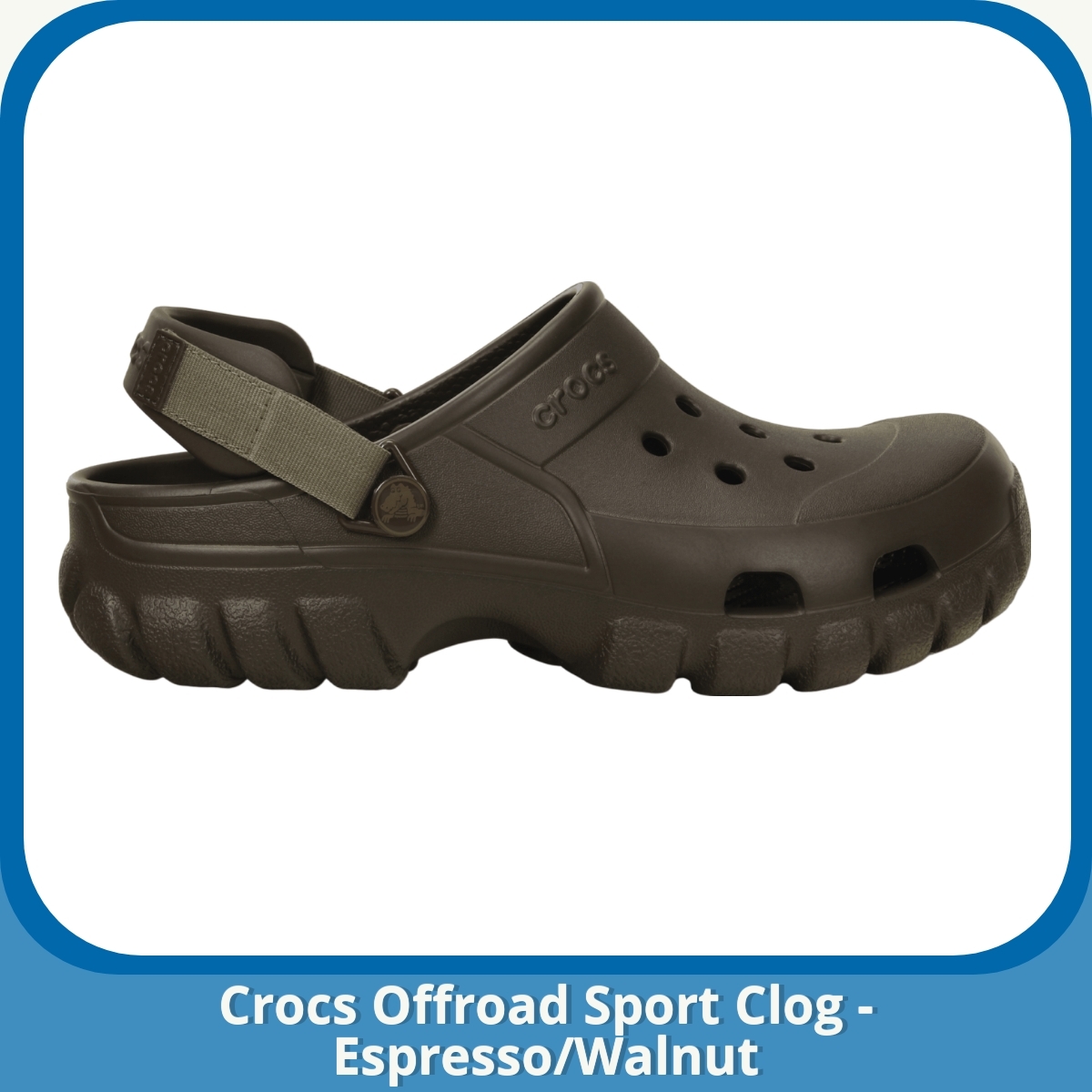 Anmeldelse af Crocs Offroad Sport Clog - Espresso/Walnut