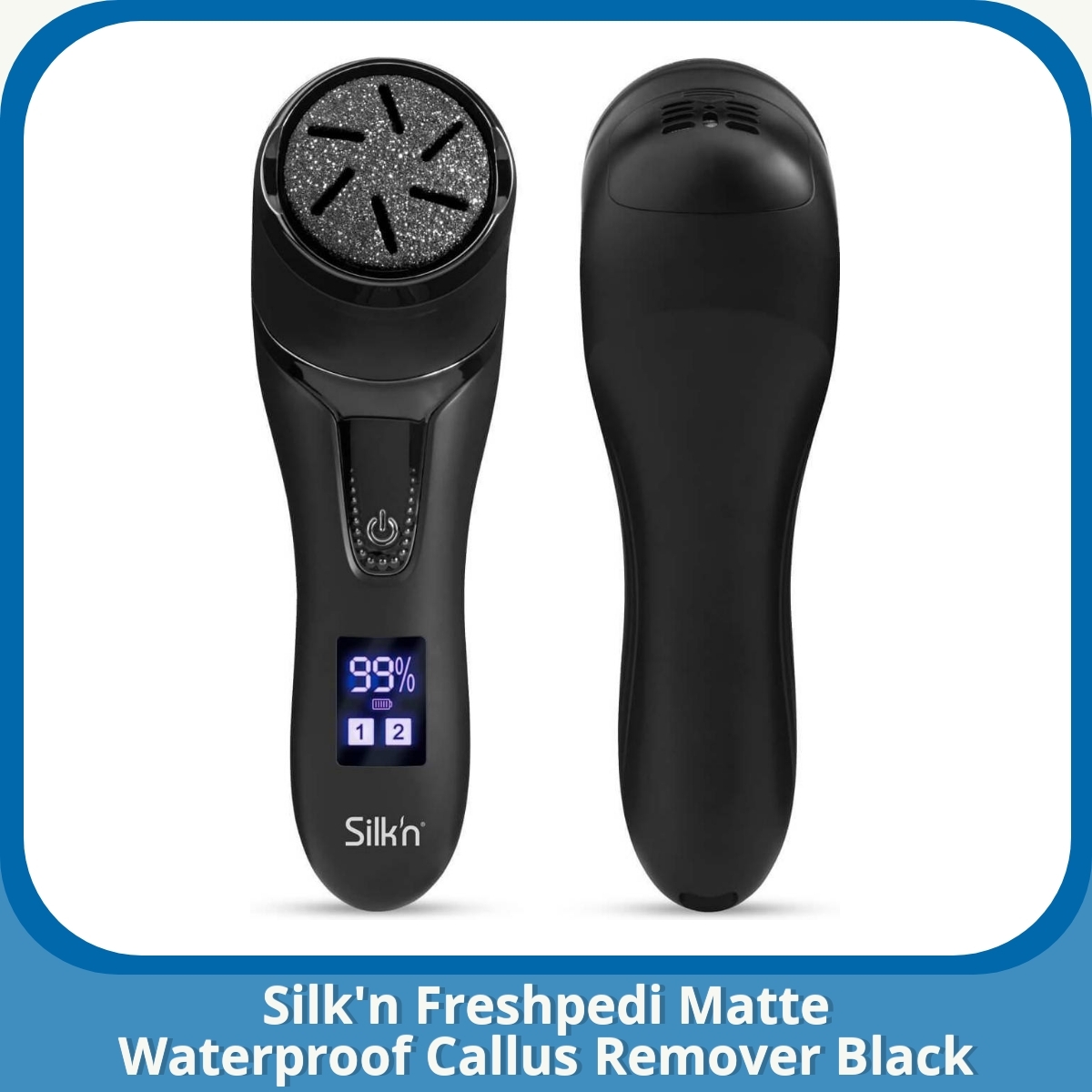 Anmeldelse af Silk'n Freshpedi Matte Waterproof Callus Remover Black