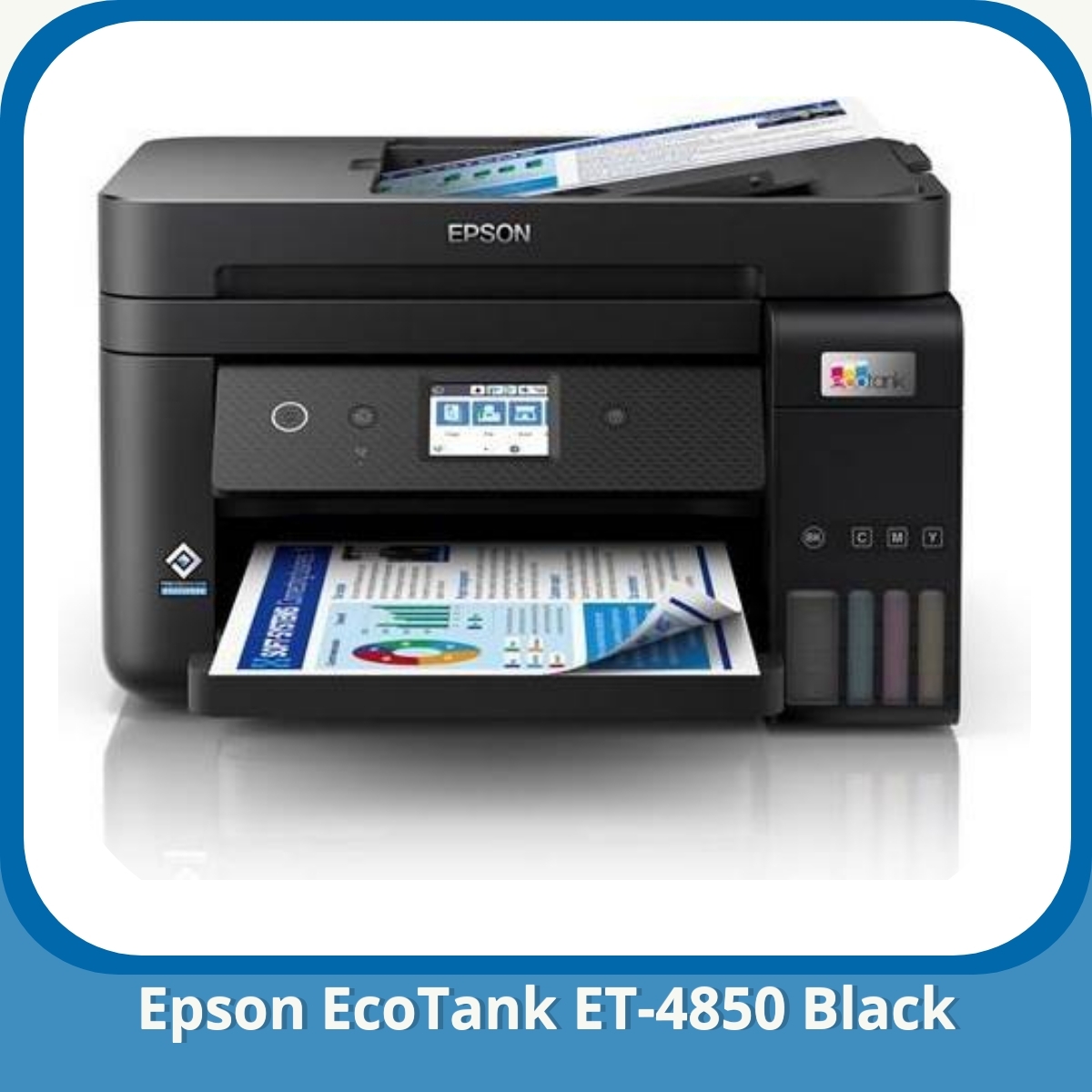 Anmeldelse af Epson EcoTank ET-4850 Black