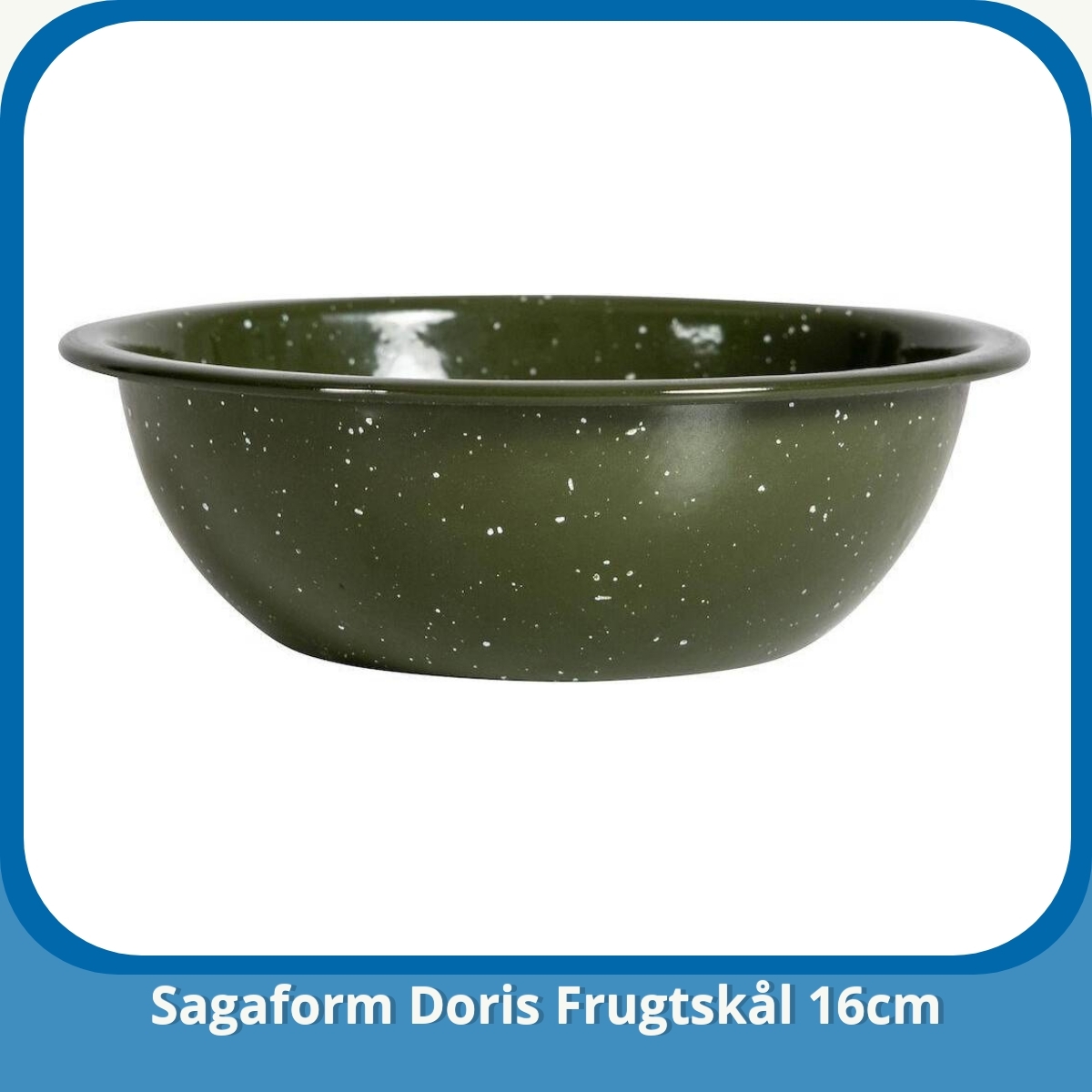 Anmeldelse af Sagaform Doris Frugtskål 16cm