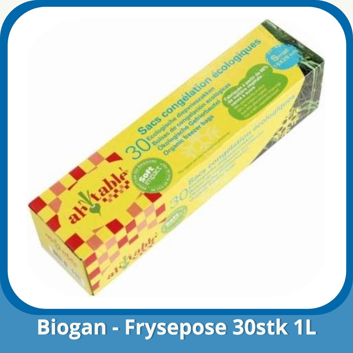 Anmeldelse af Biogan - Frysepose 30stk 1L