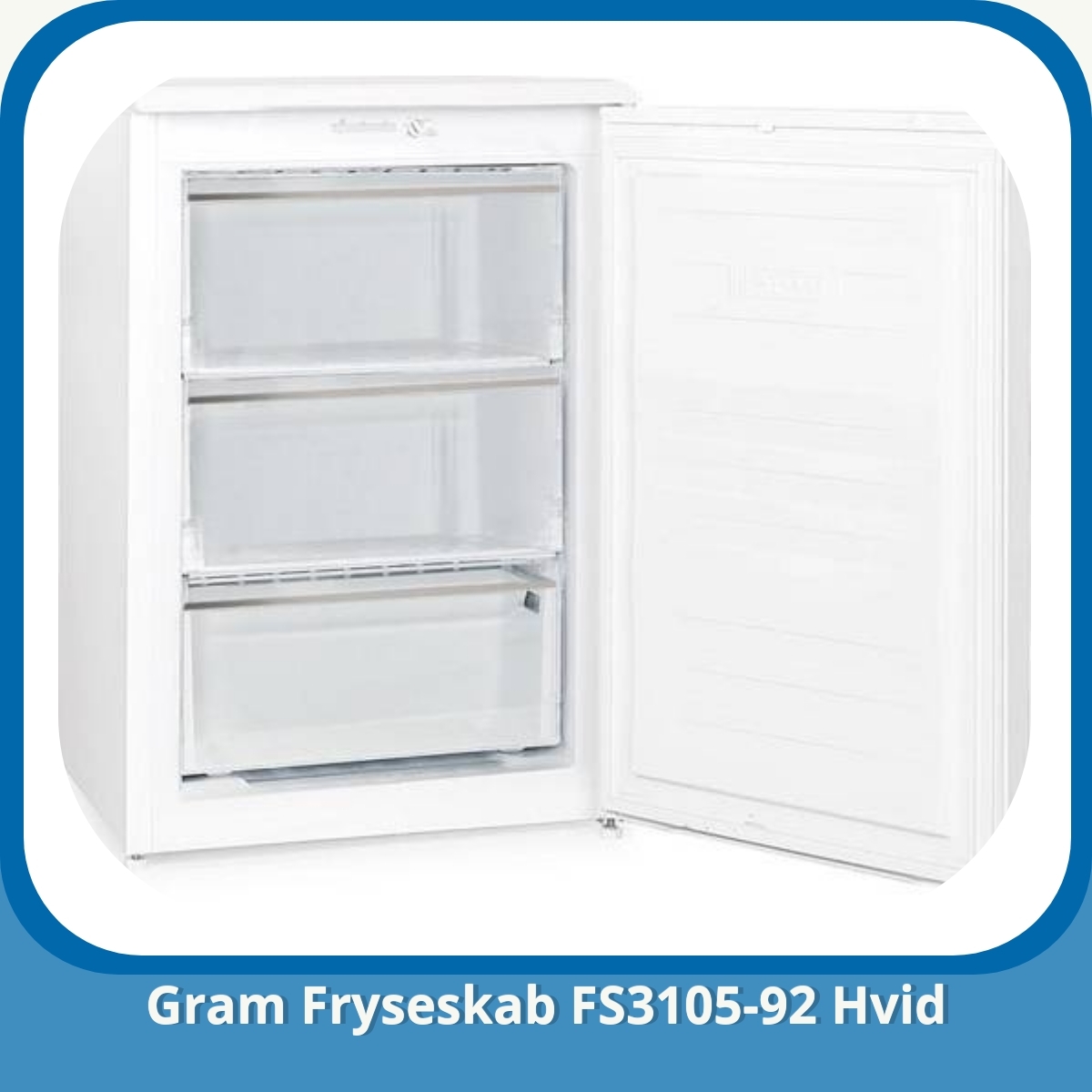 Anmeldelse af Gram Fryseskab FS3105-92 Hvid