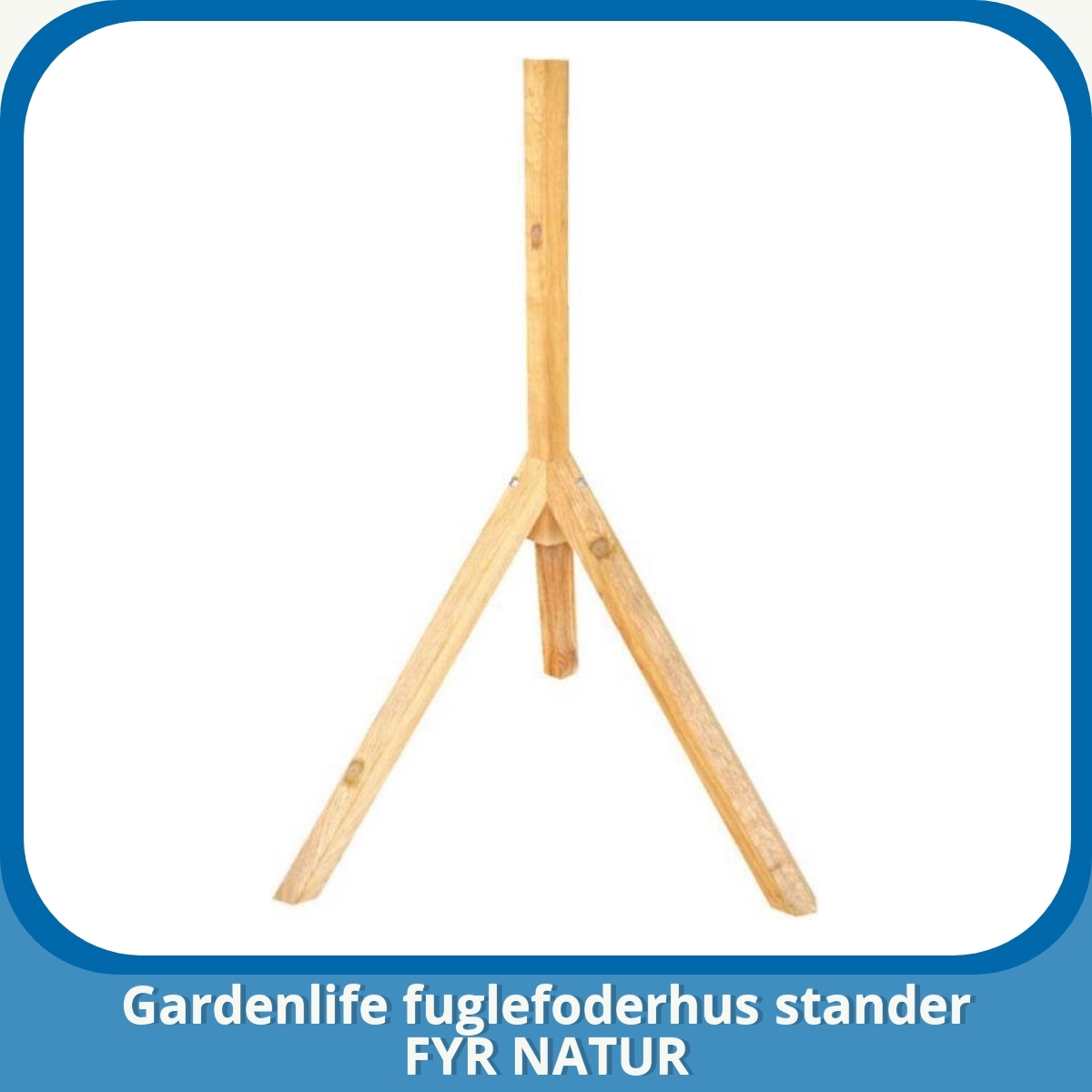 Anmeldelse af Gardenlife fuglefoderhus stander FYR NATUR