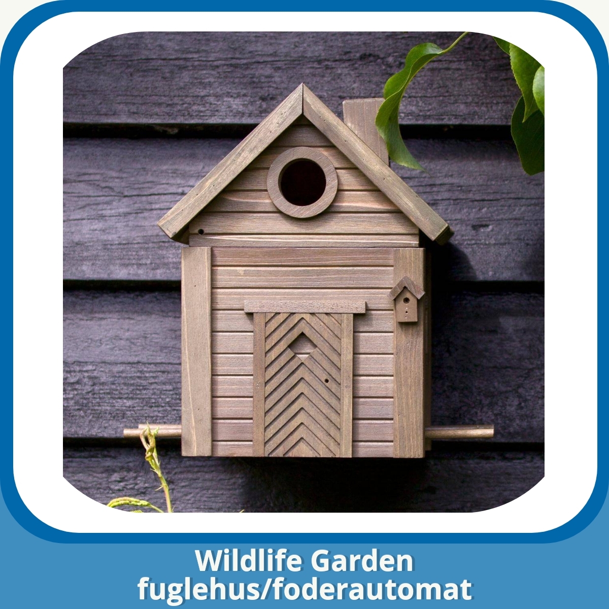 Anmeldelse af Wildlife Garden fuglehus/foderautomat