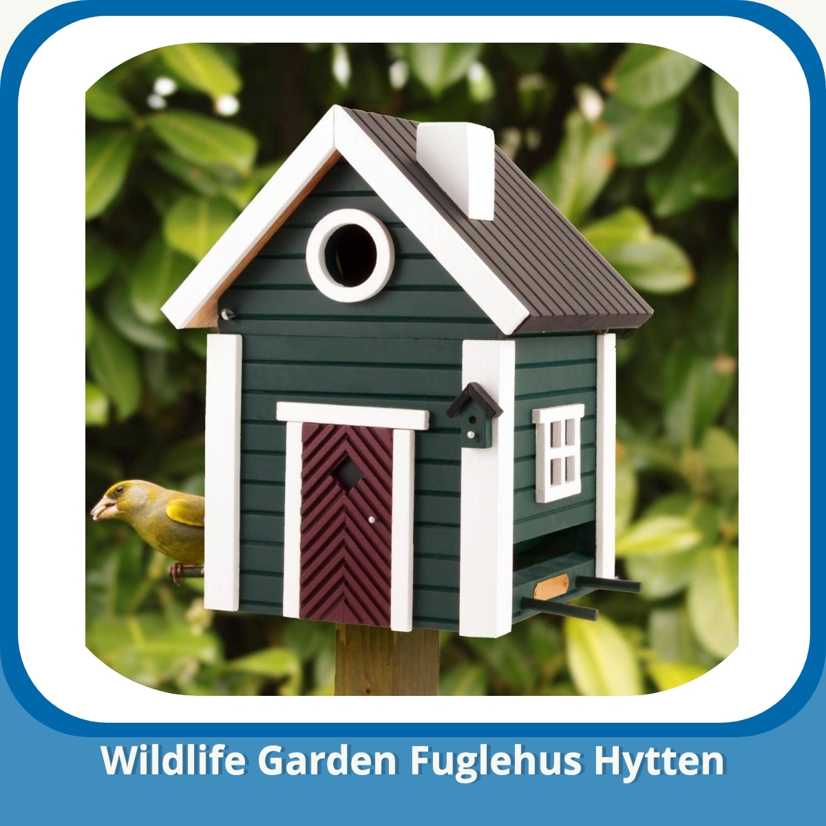 Anmeldelse af Wildlife Garden Fuglehus Hytten