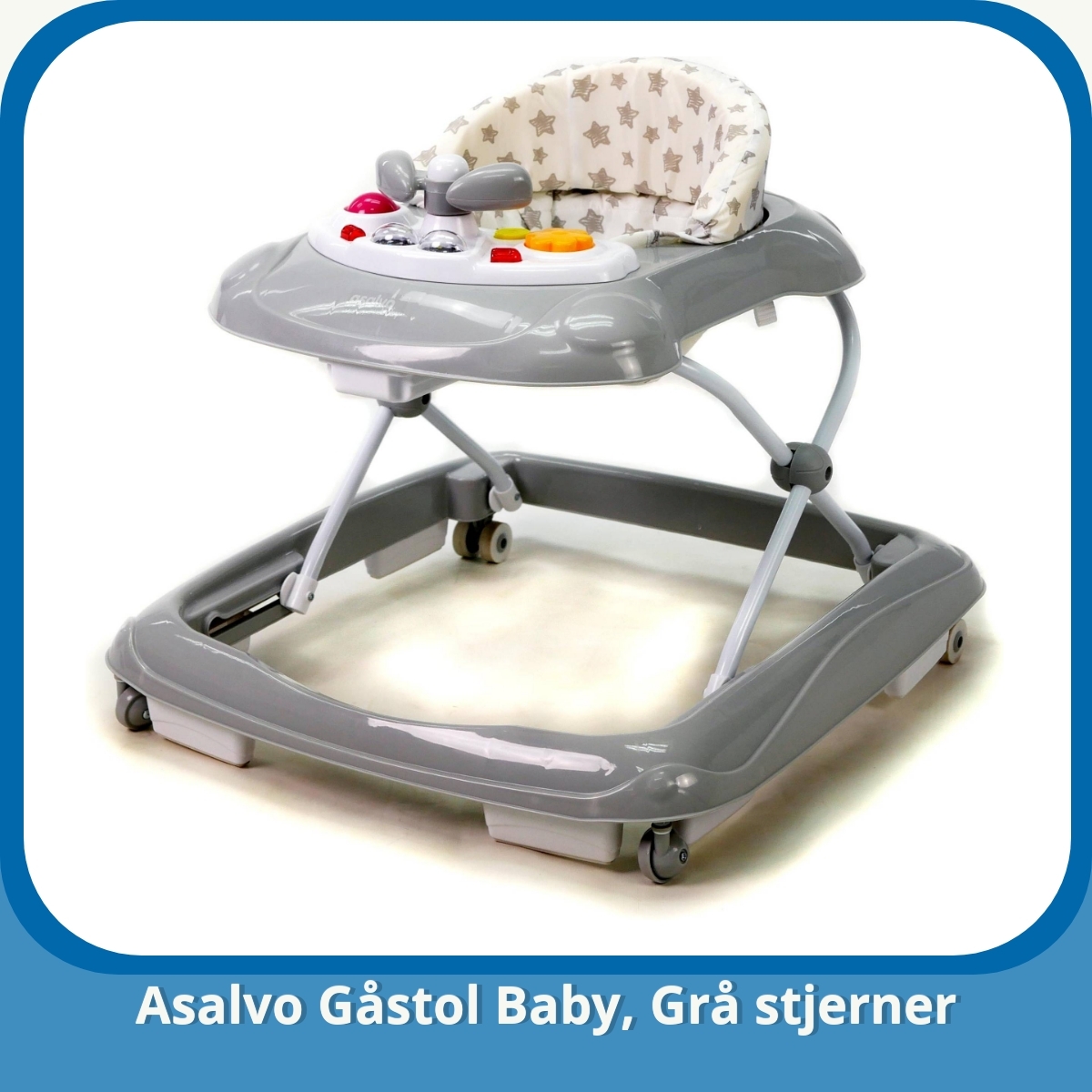 Anmeldelse af Asalvo Gåstol Baby, Grå stjerner