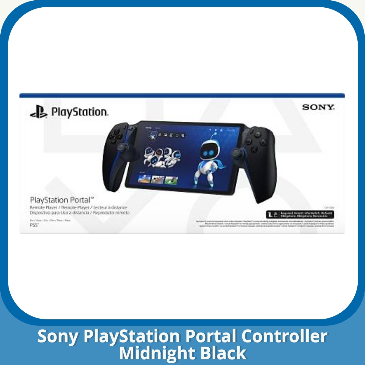 Anmeldelse af Sony PlayStation Portal Controller Midnight Black