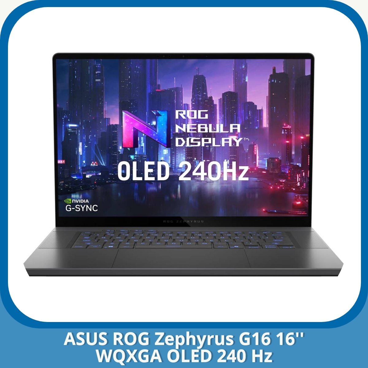 Anmeldelse af ASUS ROG Zephyrus G16 16'' WQXGA OLED 240 Hz