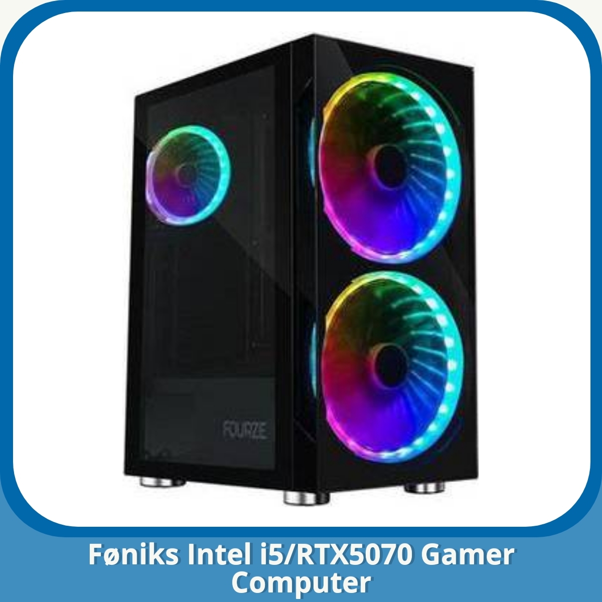Anmeldelse af Føniks Intel i5/RTX5070 Gamer Computer