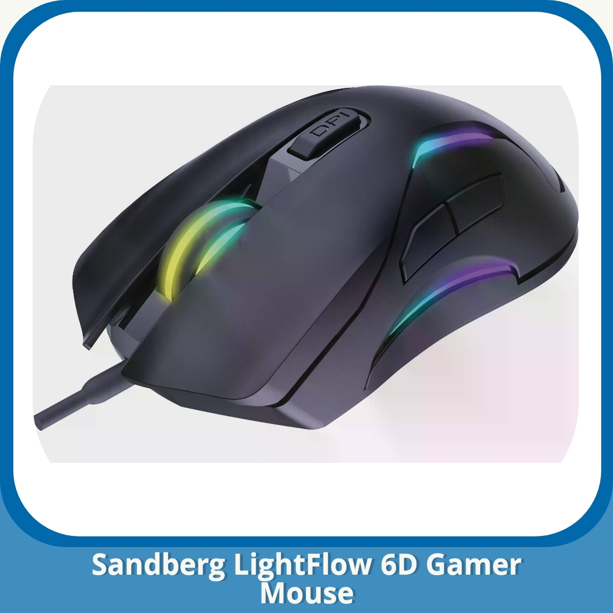 Anmeldelse af Sandberg LightFlow 6D Gamer Mouse