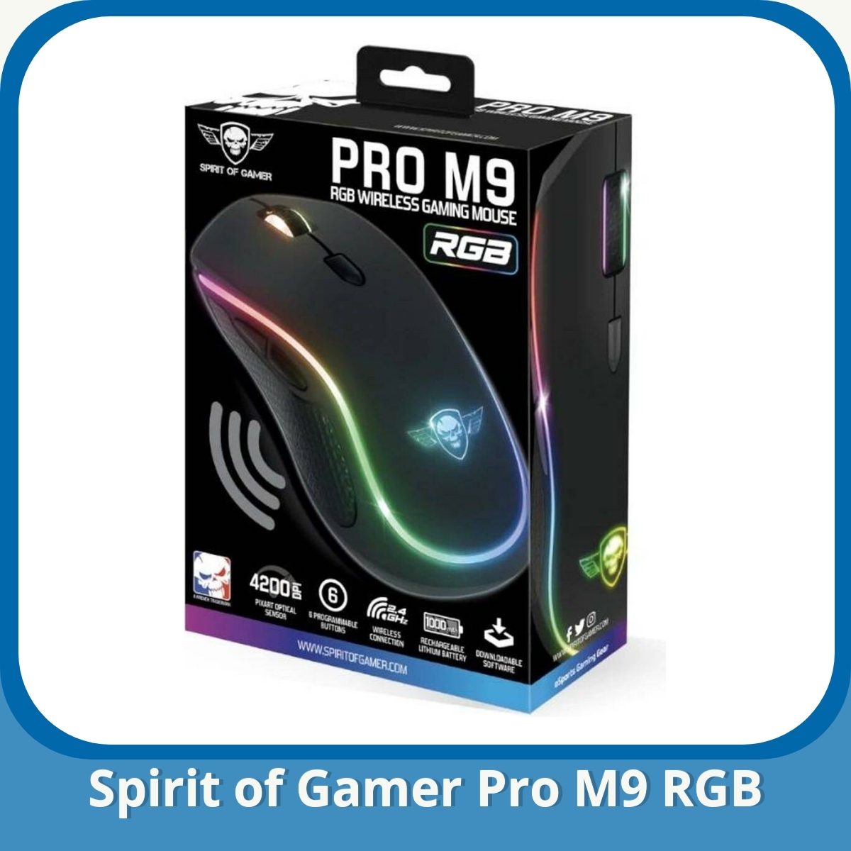 Anmeldelse af Spirit of Gamer Pro M9 RGB