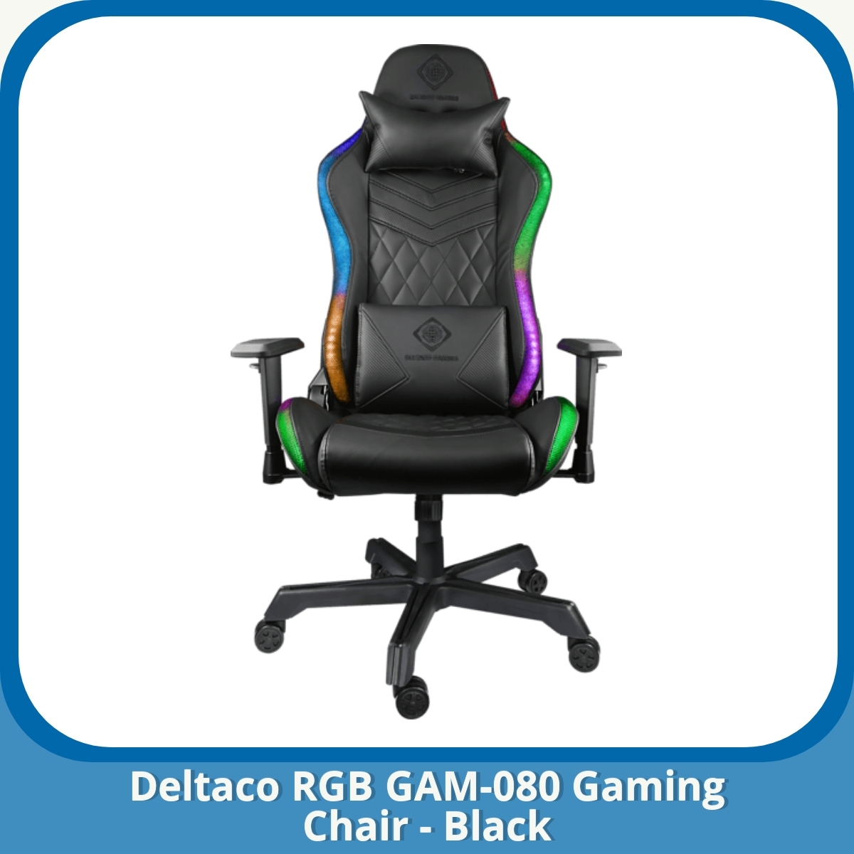 Anmeldelse af Deltaco RGB GAM-080 Gaming Chair - Black