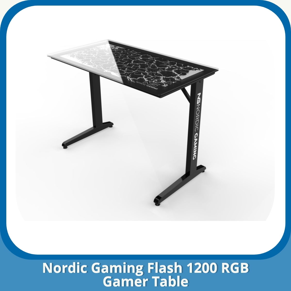 Anmeldelse af Nordic Gaming Flash 1200 RGB Gamer Table