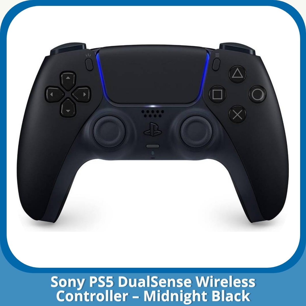 Anmeldelse af Sony PS5 DualSense Wireless Controller – Midnight Black
