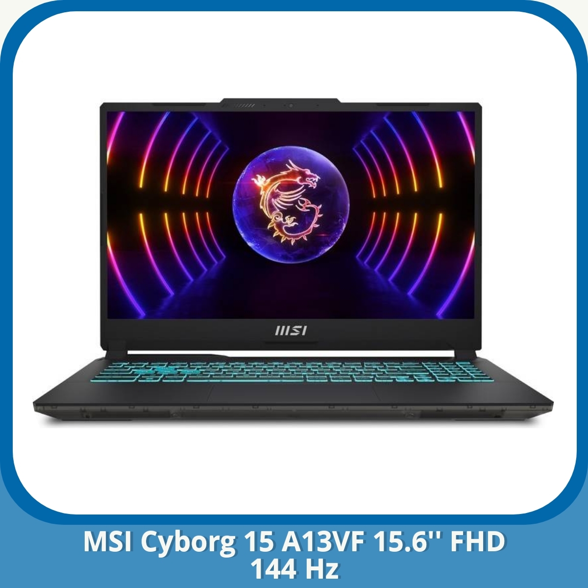 Anmeldelse af MSI Cyborg 15 A13VF 15.6'' FHD 144 Hz