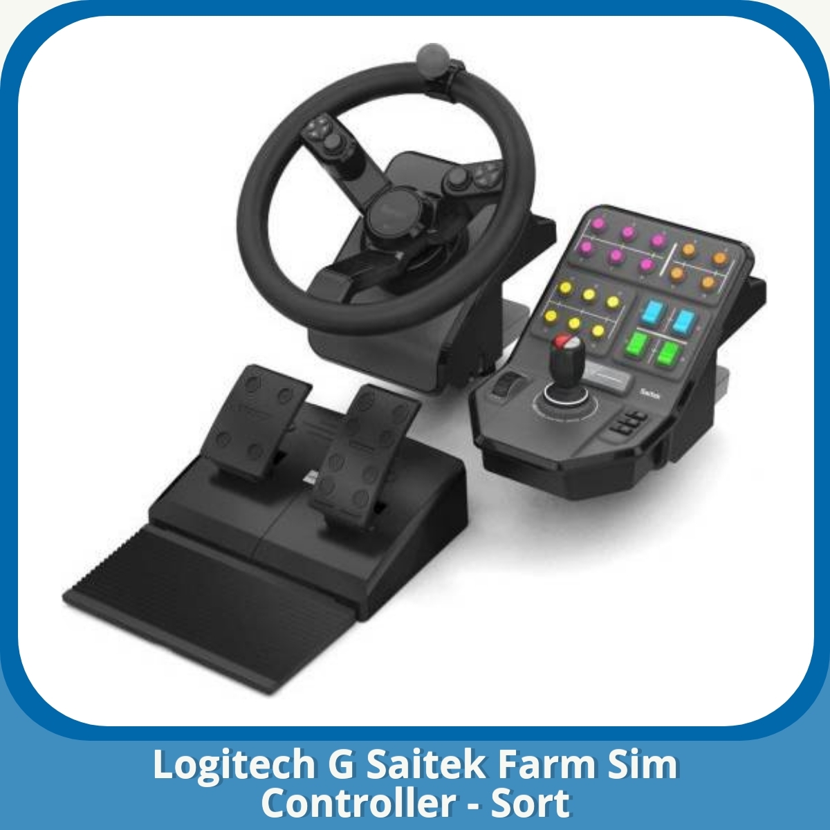 Anmeldelse af Logitech G Saitek Farm Sim Controller - Sort