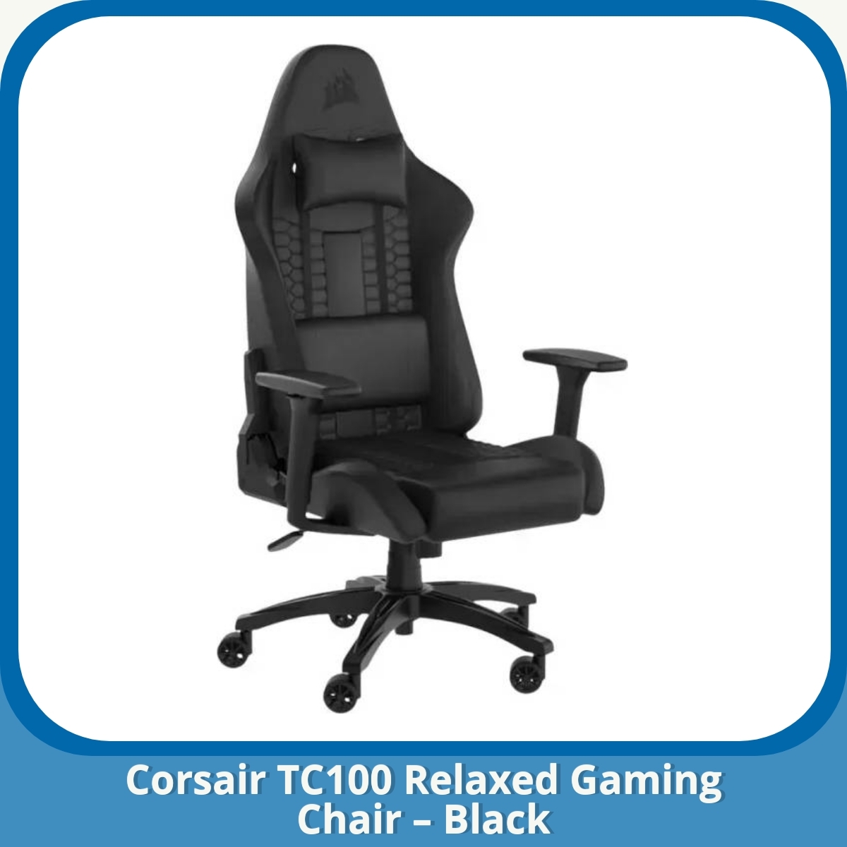 Anmeldelse af Corsair TC100 Relaxed Gaming Chair – Black