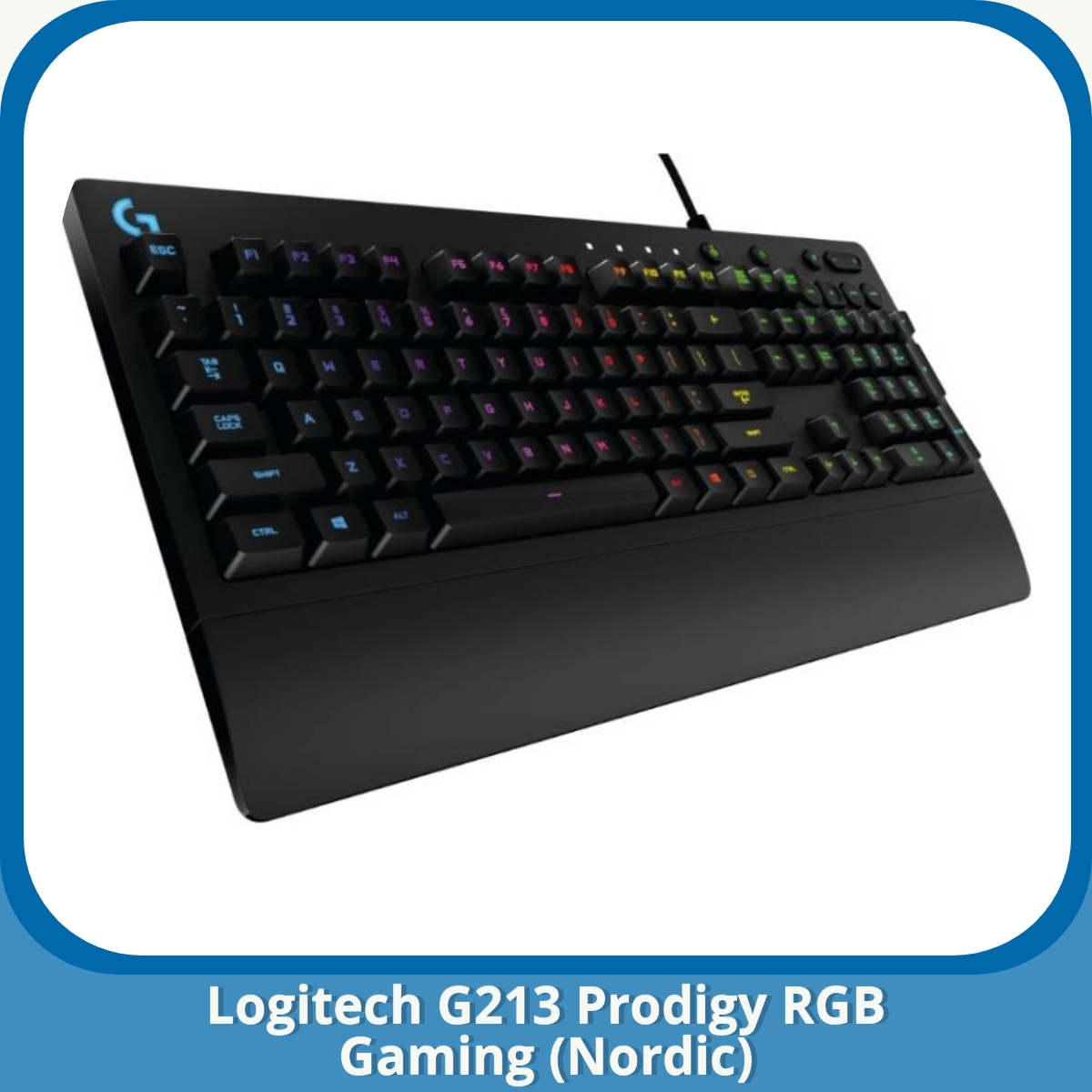 Anmeldelse af Logitech G213 Prodigy RGB Gaming (Nordic)