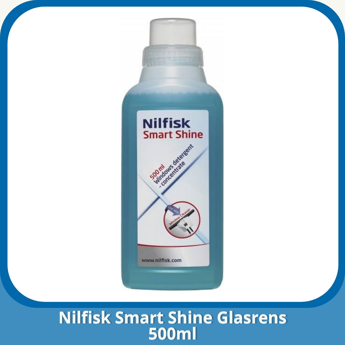 Anmeldelse af Nilfisk Smart Shine Glasrens 500ml