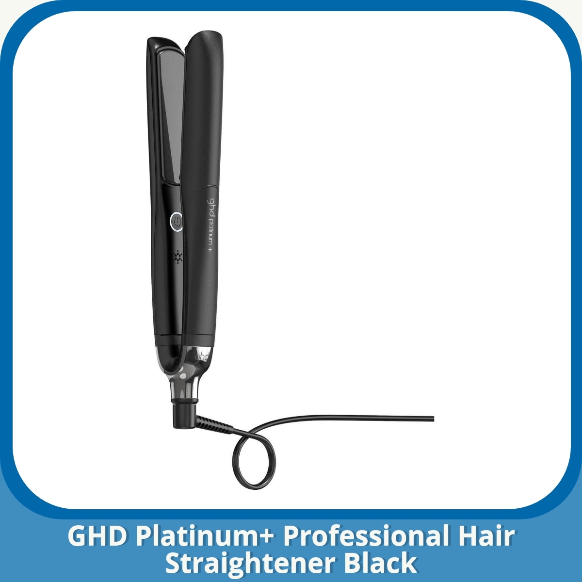 Anmeldelse af GHD Platinum+ Professional Hair Straightener Black