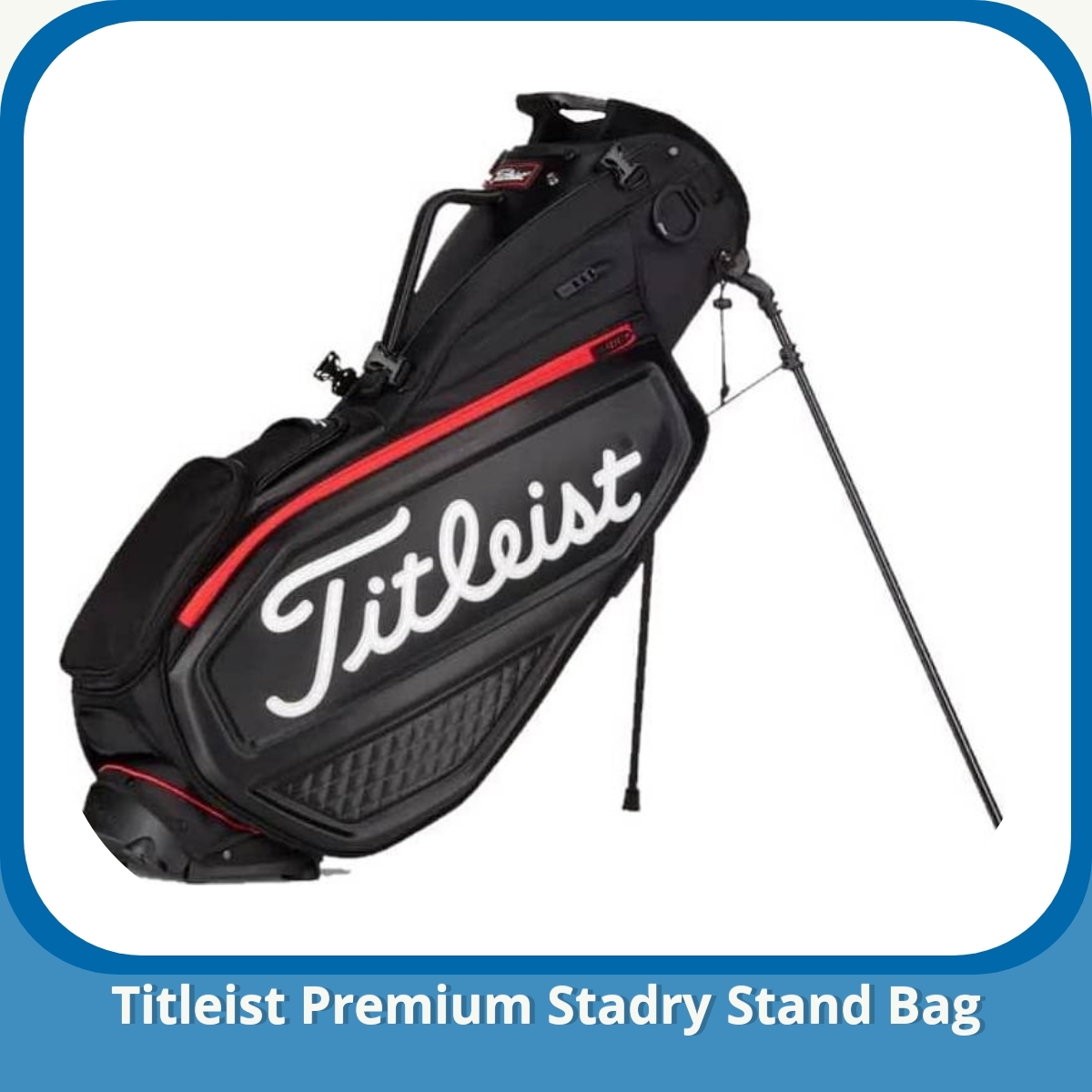 Anmeldelse af Titleist Premium Stadry Stand Bag