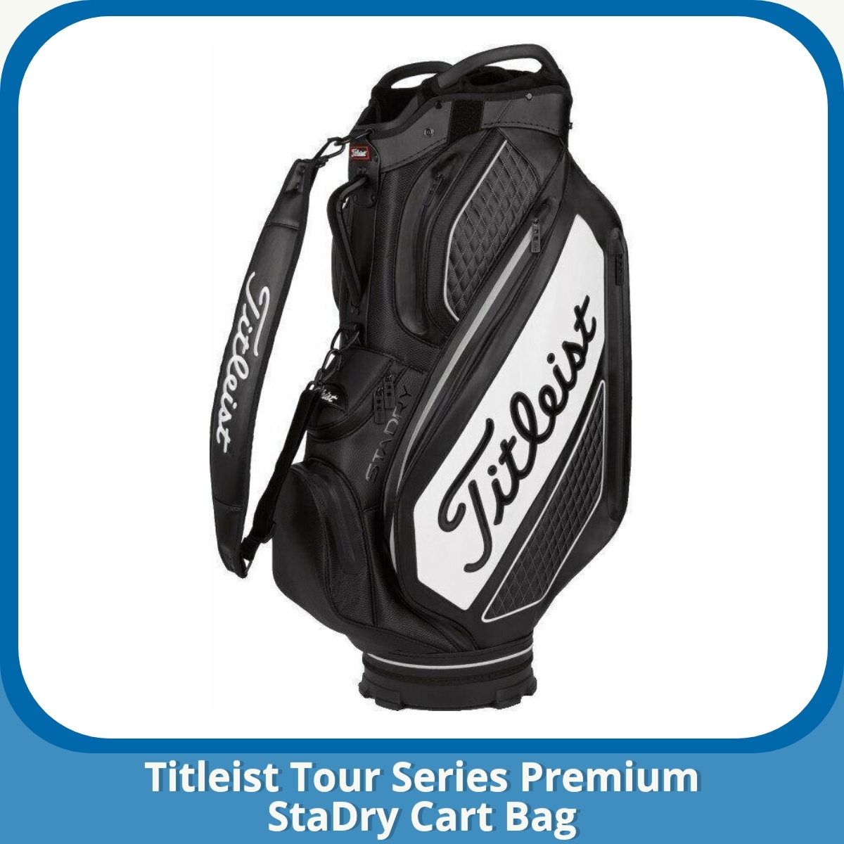 Anmeldelse af Titleist Tour Series Premium StaDry Cart Bag