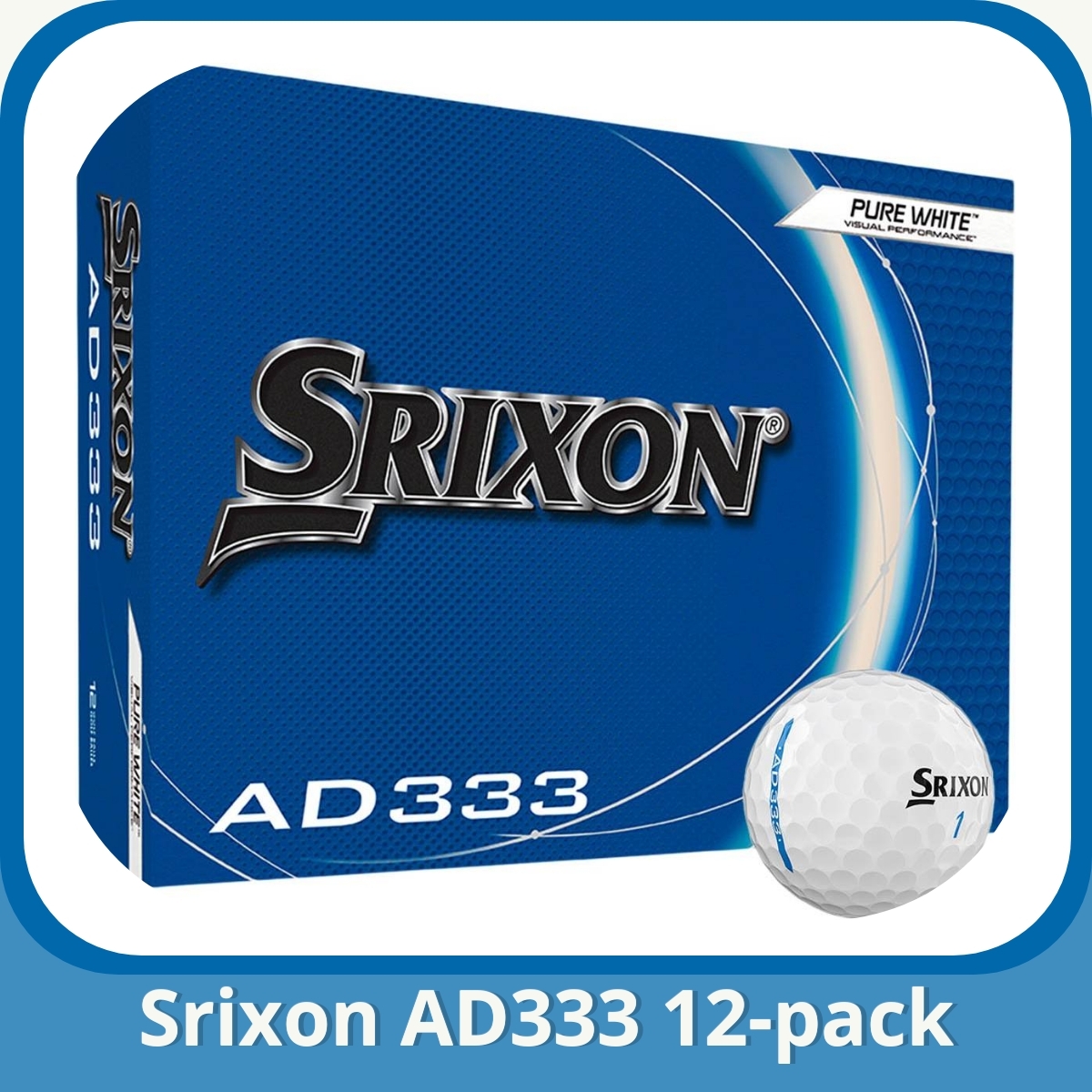 Anmeldelse af Srixon AD333 12-pack