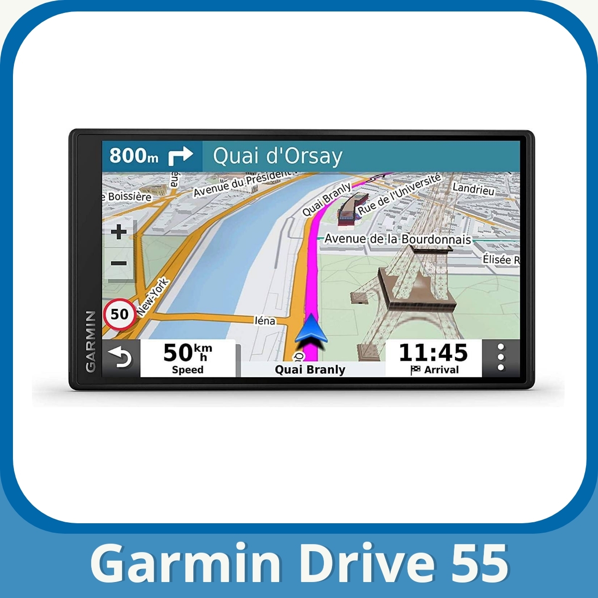 Anmeldelse af Garmin Drive 55
