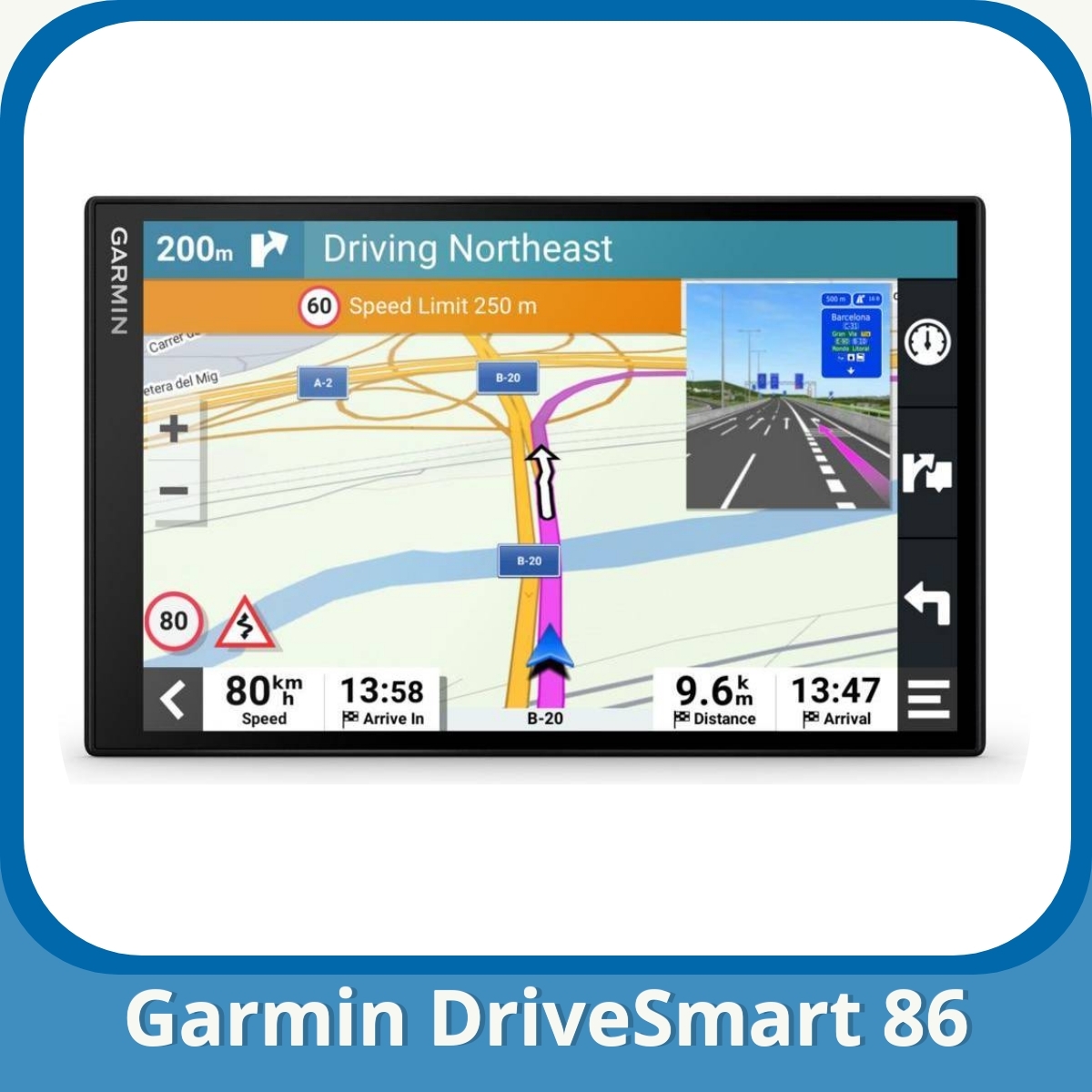 Anmeldelse af Garmin DriveSmart 86