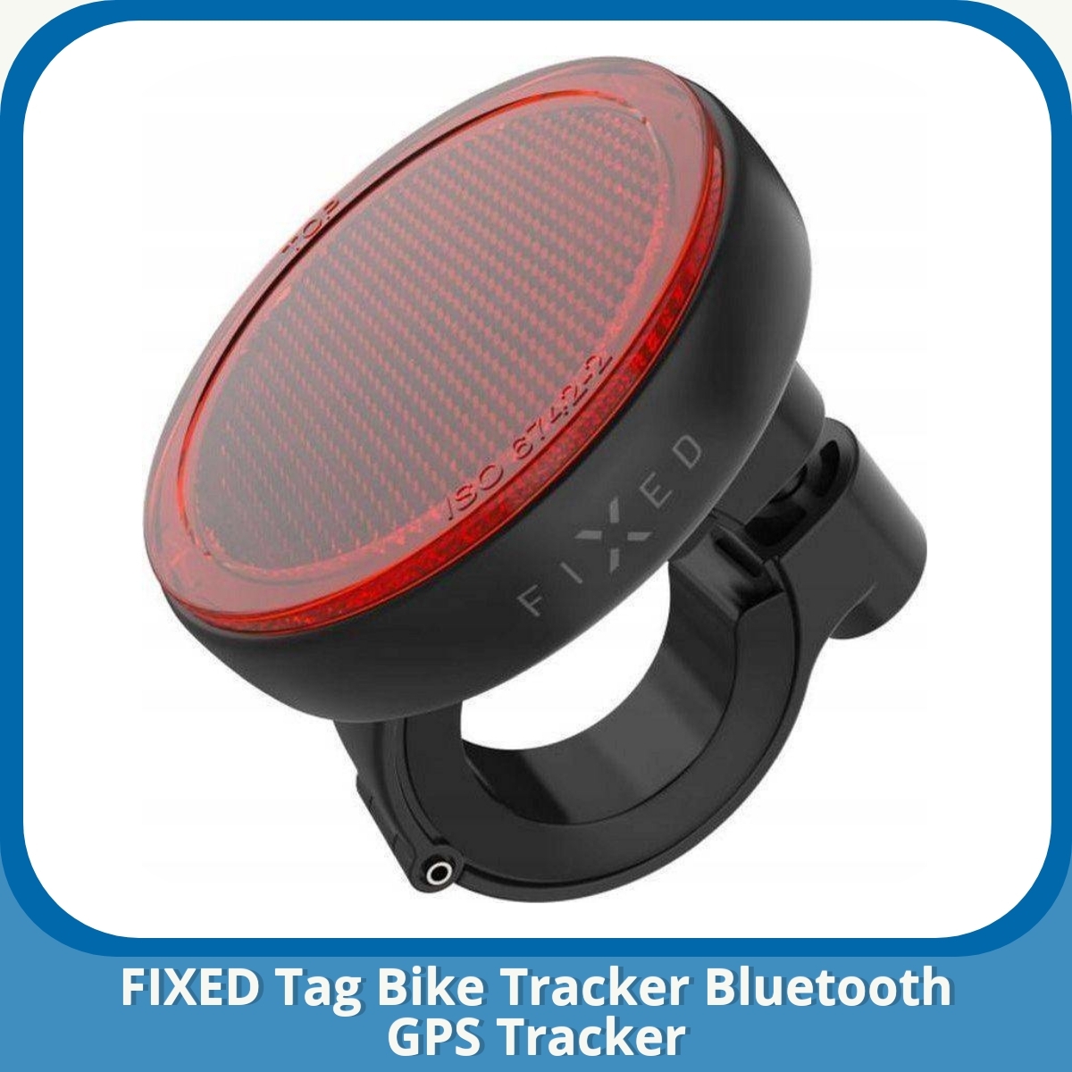 Anmeldelse af FIXED Tag Bike Tracker Bluetooth GPS Tracker