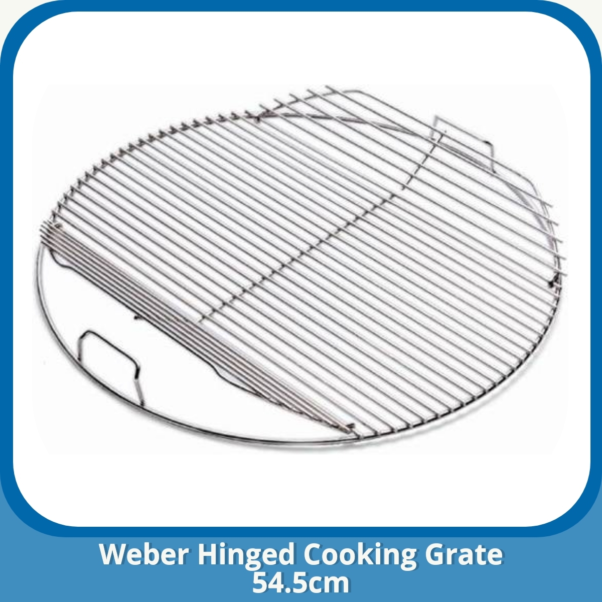Anmeldelse af Weber Hinged Cooking Grate 54.5cm