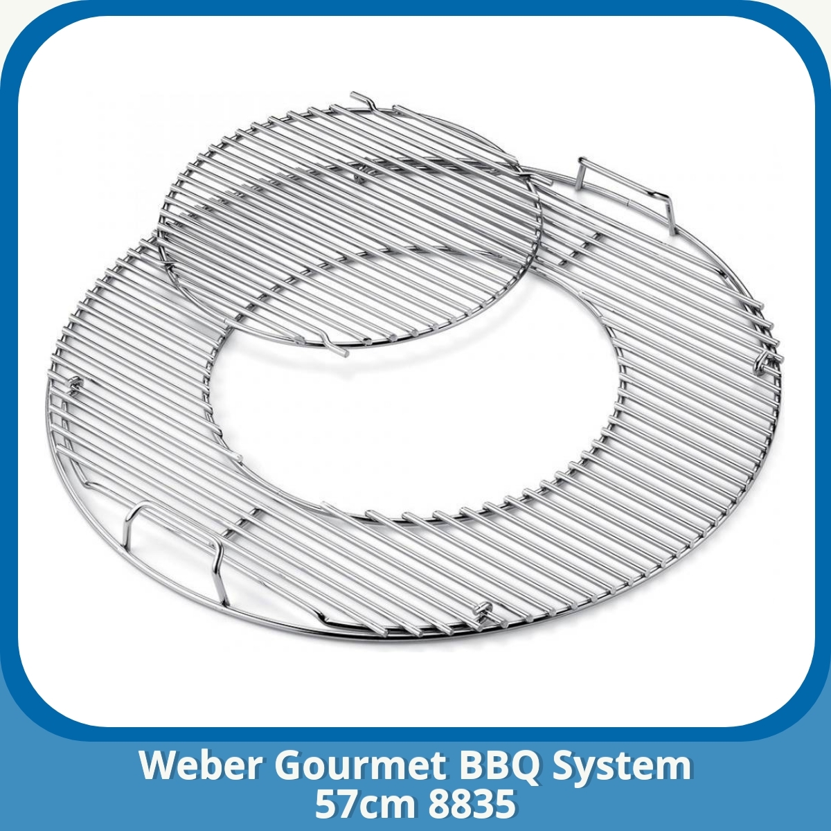 Anmeldelse af Weber Gourmet BBQ System 57cm 8835