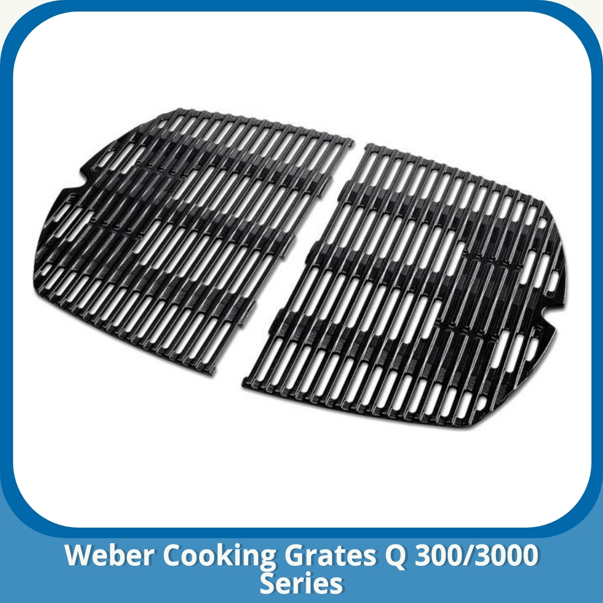 Anmeldelse af Weber Cooking Grates Q 300/3000 Series