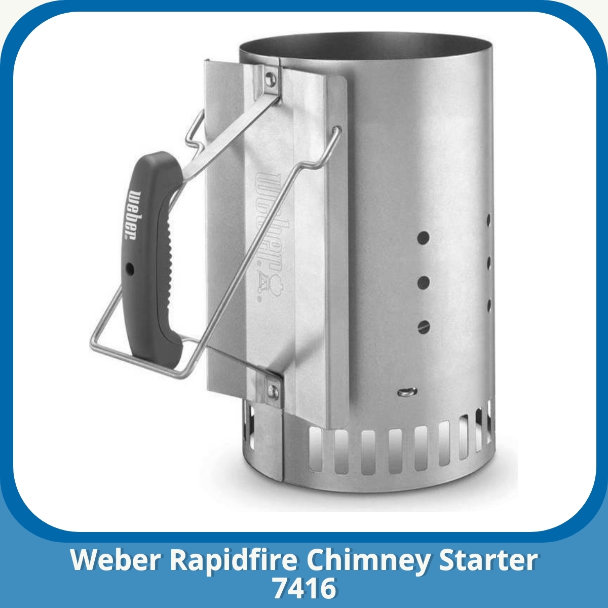 Anmeldelse af Weber Rapidfire Chimney Starter 7416