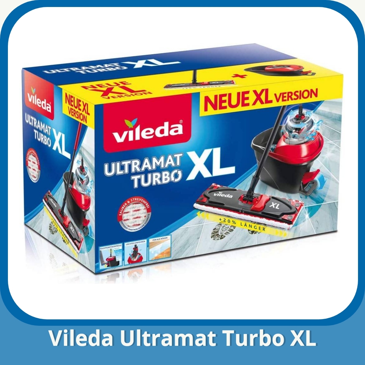 Anmeldelse af Vileda Ultramat Turbo XL