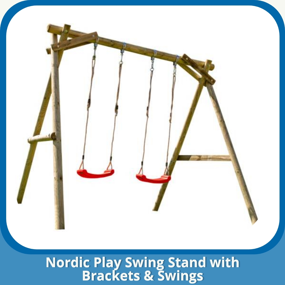 Anmeldelse af Nordic Play Swing Stand with Brackets & Swings