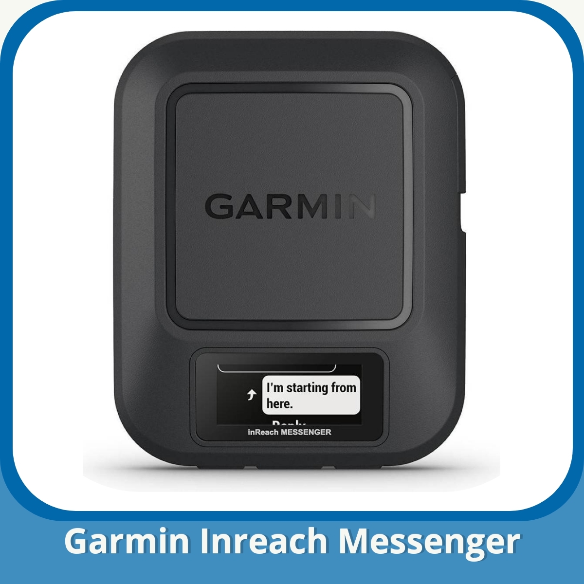 Anmeldelse af Garmin Inreach Messenger