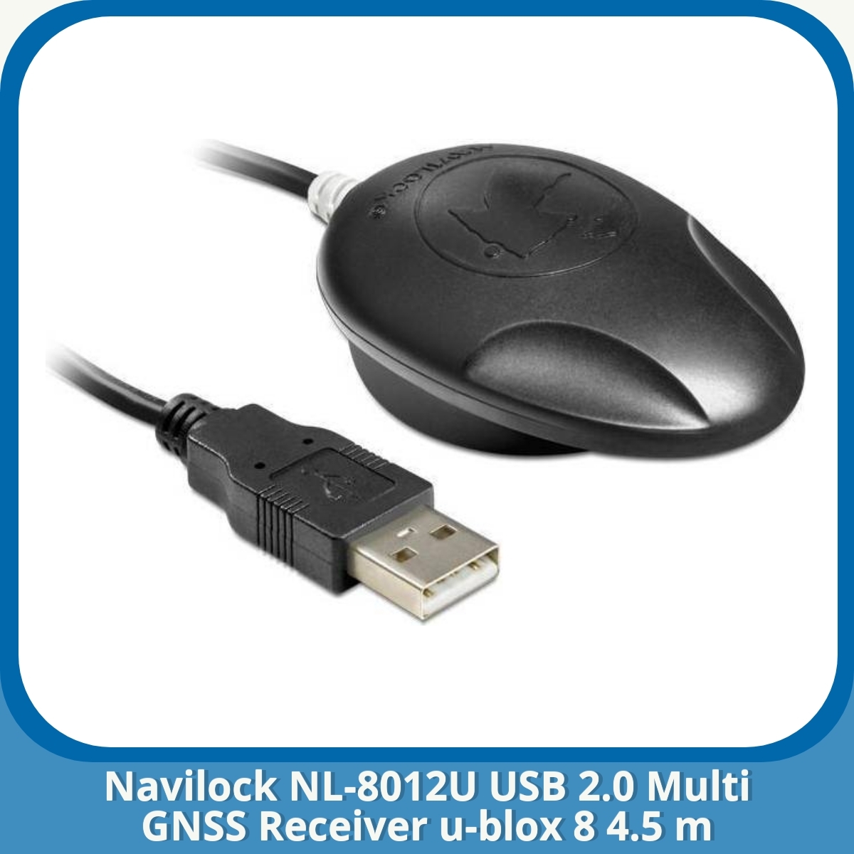 Anmeldelse af Navilock NL-8012U USB 2.0 Multi GNSS Receiver u-blox 8 4.5 m