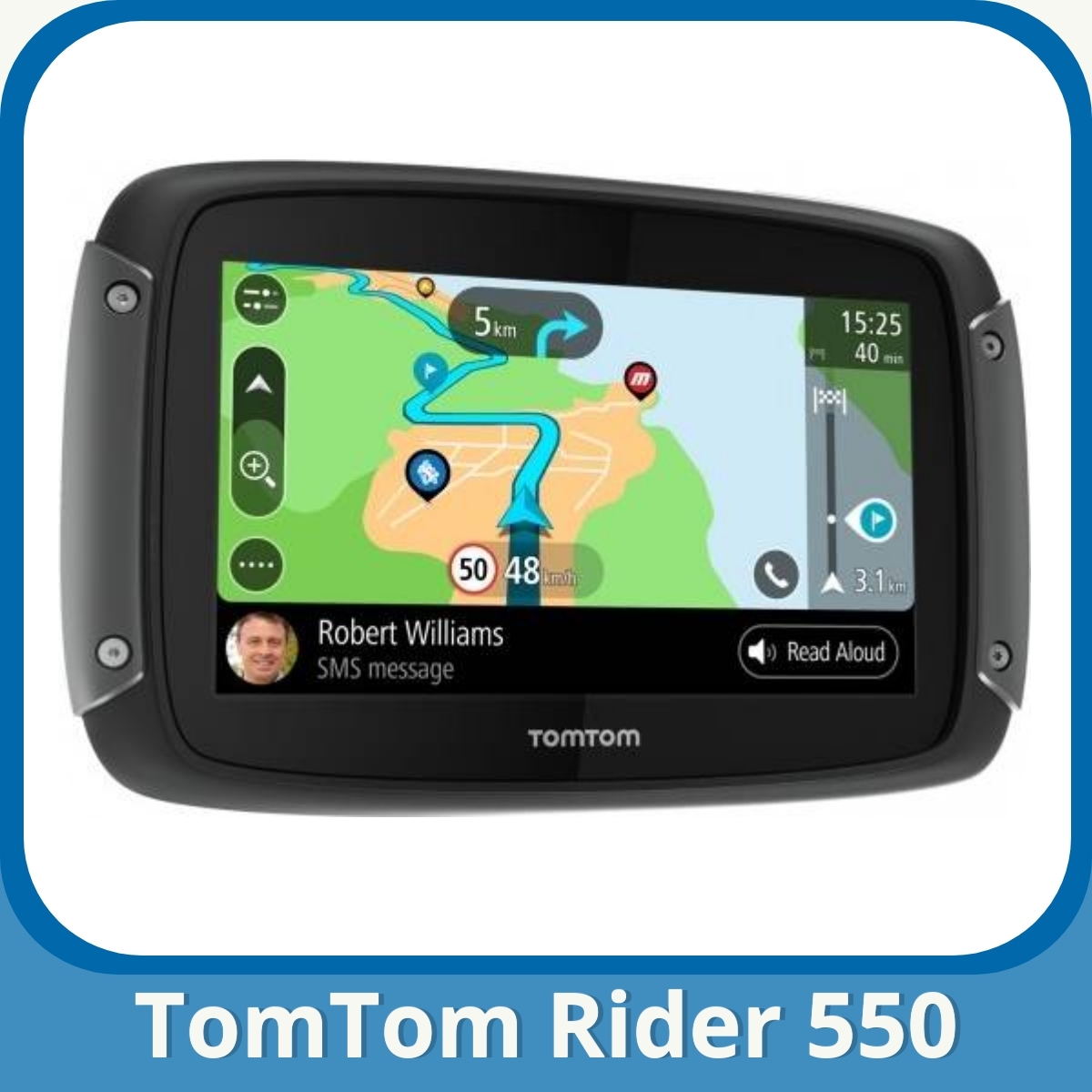 Anmeldelse af TomTom Rider 550