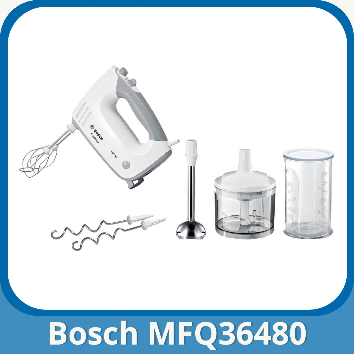 Anmeldelse af Bosch MFQ36480