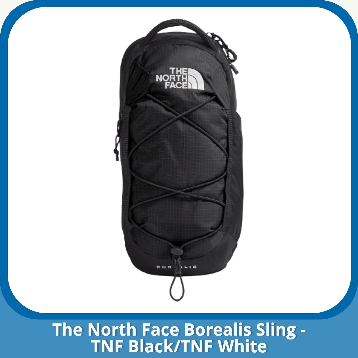 Anmeldelse af The North Face Borealis Sling - TNF Black/TNF White