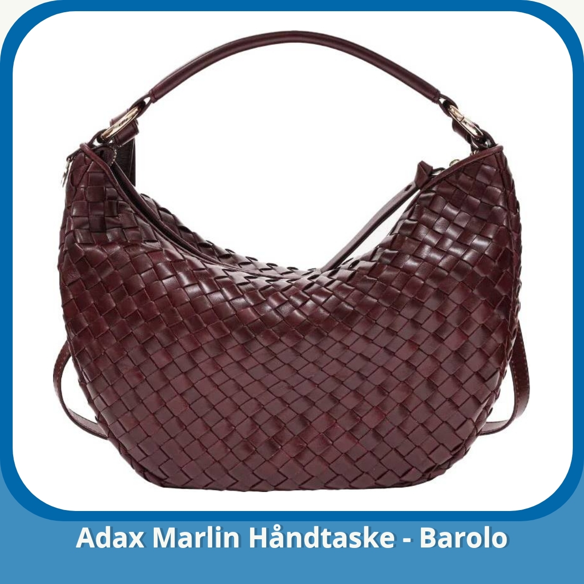 Anmeldelse af Adax Marlin Håndtaske - Barolo