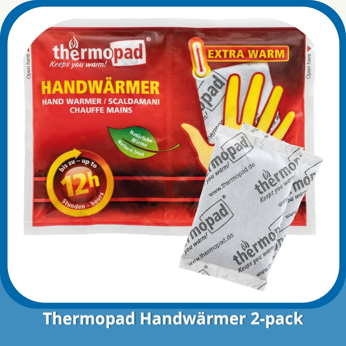 Anmeldelse af Thermopad Handwärmer 2-pack