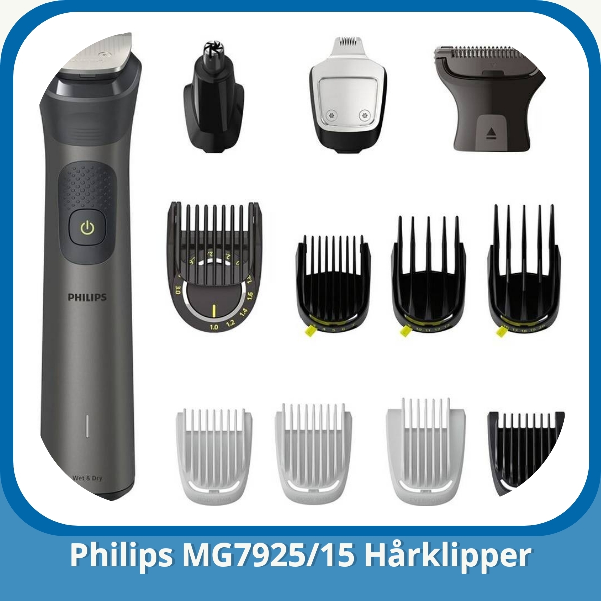 Anmeldelse af Philips MG7925/15 Hårklipper